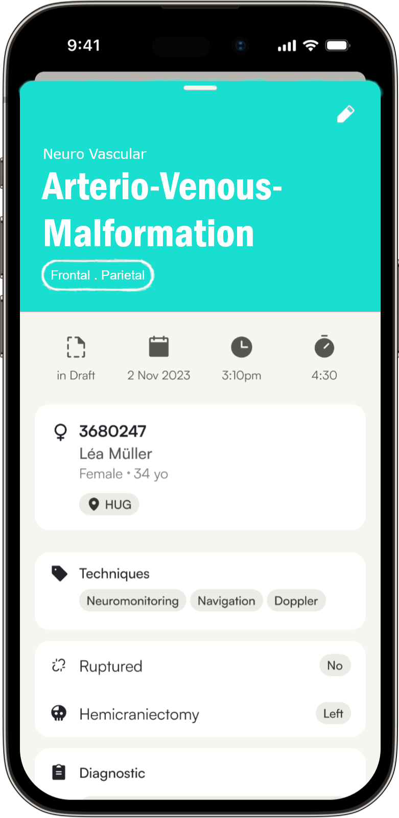 phone interface